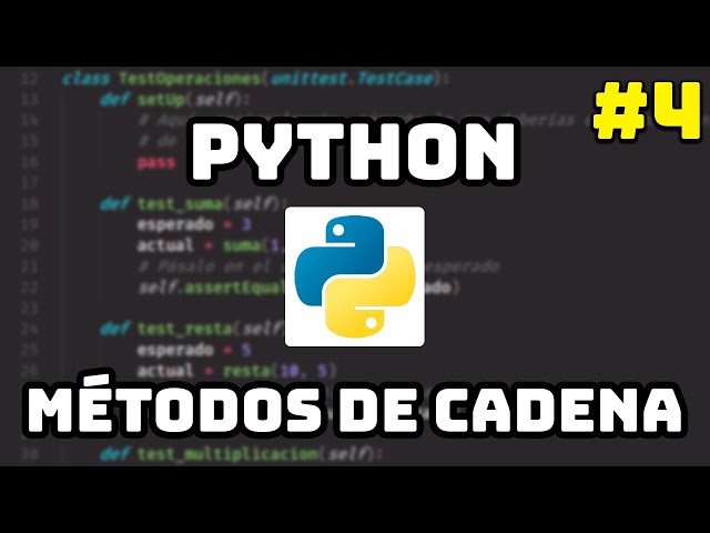 ✅ Python Master Course: String Methods in Python 😎 #4
