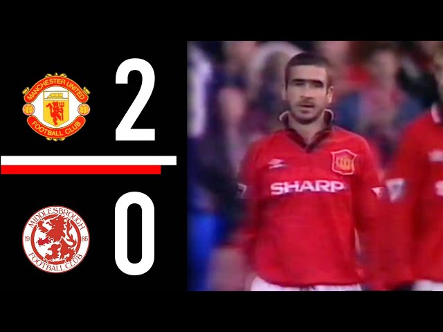 Manchester United v Middlesbrough | Highlights | 1995/1996