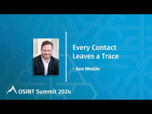 Every Contact Leaves a Trace