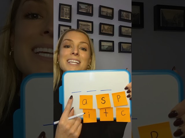 Teach your child to write words -segmenting #homeschool #phonics #englishteacher #teachwriting