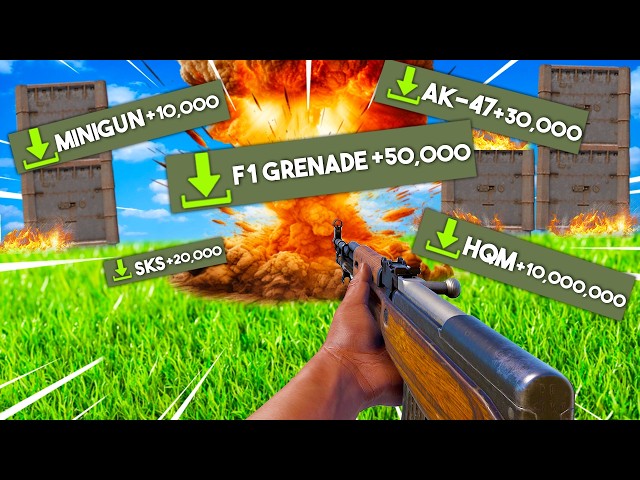 I Played On A 10,000,000,000x Rust Server!
