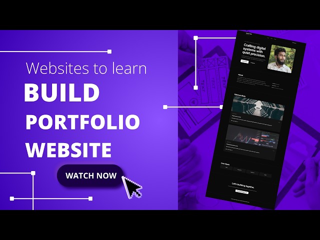 How to Build a Modern Developer Portfolio Website | HTML, CSS, JS Project | Atiq On Rails