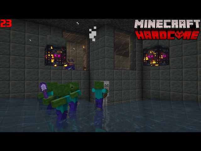 A Double Spawner Design | Hardcore Minecraft [S3] [E23]