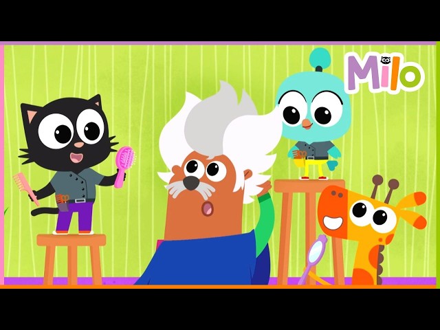 Milo the Hairdresser ✂️ | Milo | 35' Compilation