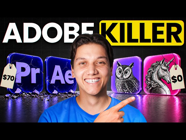 EVERY Adobe App Just Got Rebuilt With Claude (Even After Effects)