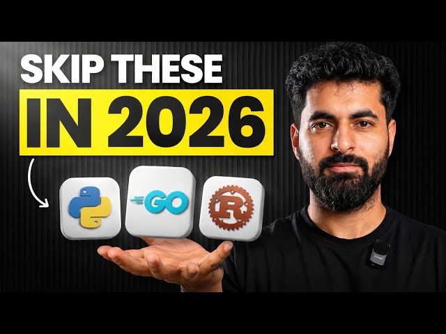 Stop Wasting Time Learning These Coding Skills in 2026 ❌