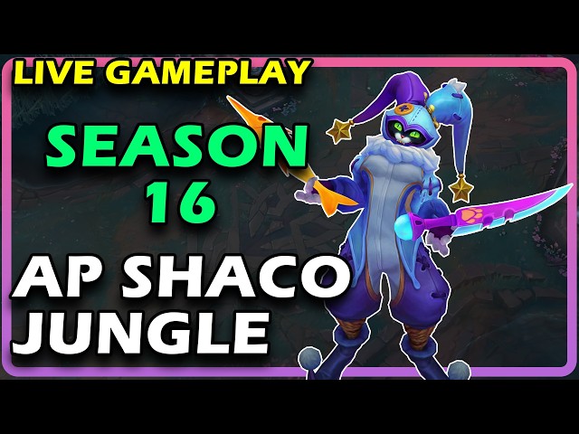 FULL BURST SHACO [ Focus Jungle Tracking Time
