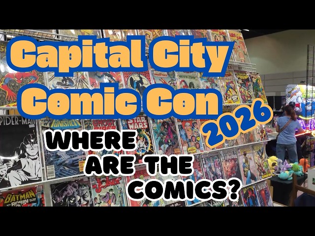 This show has less and less comics each year!!!