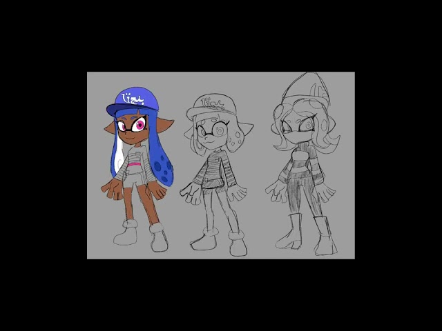 Drawing my Splatoon Oc’s