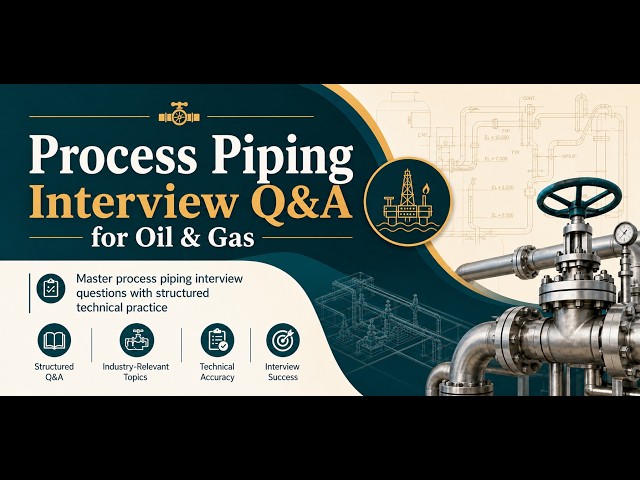 Process Piping Interview Q&As App