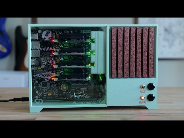 I built a Raspberry Pi Cluster Computer