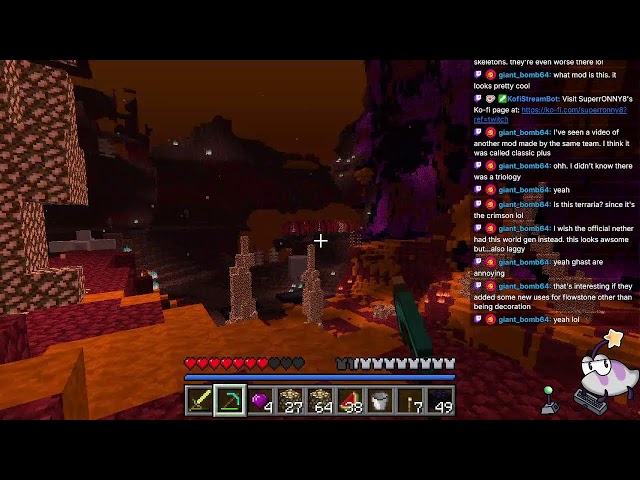 Warping to an alternate reality with Minecraft Infinite! (Infdev+) | try using !twitch