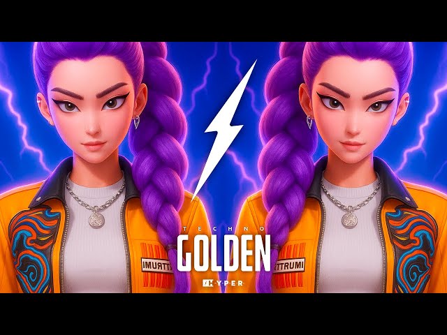 HARD TECHNO ● HUNTRIX - GOLDEN (LYNDO Remix) KPop Demon Hunters