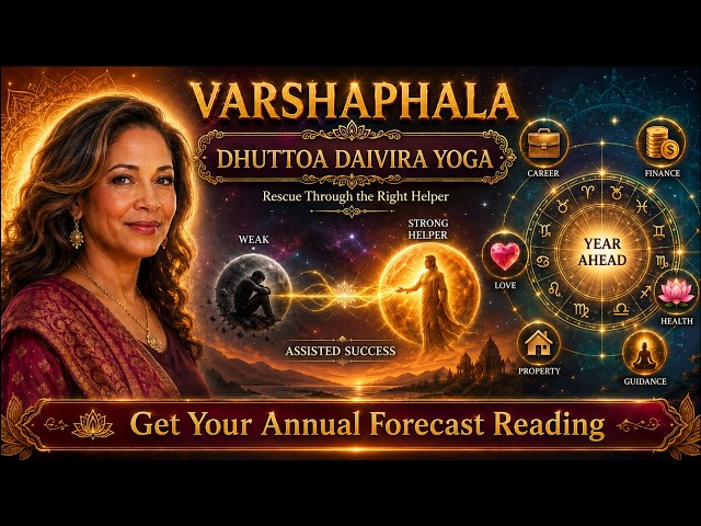 Dhuttota Daivira Yoga in Varshaphala: When the Year Sends the Right Helper