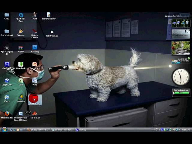 MI  Internet usando Visual Basic / video en 3D
