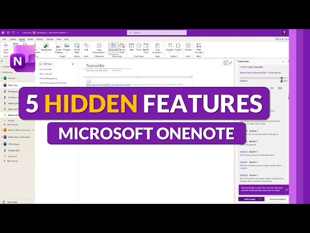 Top 5 OneNote Hidden Features You Probably Missed