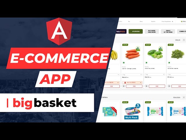 Ecommerce App with Angular | Angular 17 Project | Admin Application