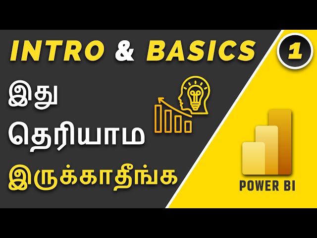 Power BI Tutorial For Beginners In Tamil