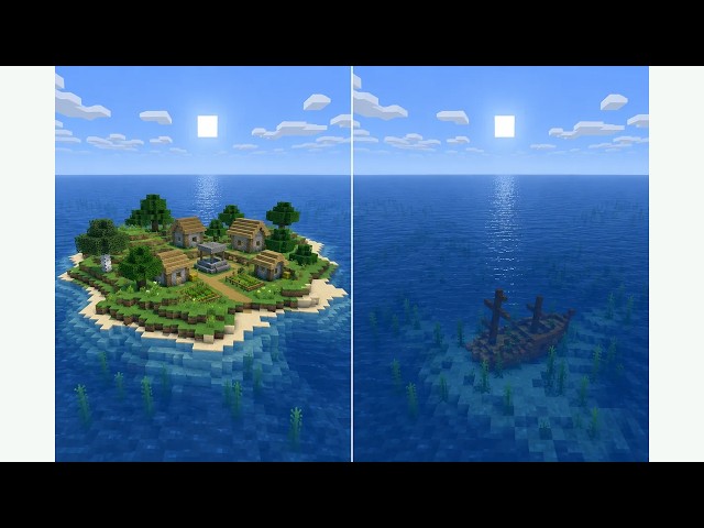 One Minecraft Seed Code, Two Completely Different Worlds (Java vs Bedrock)
