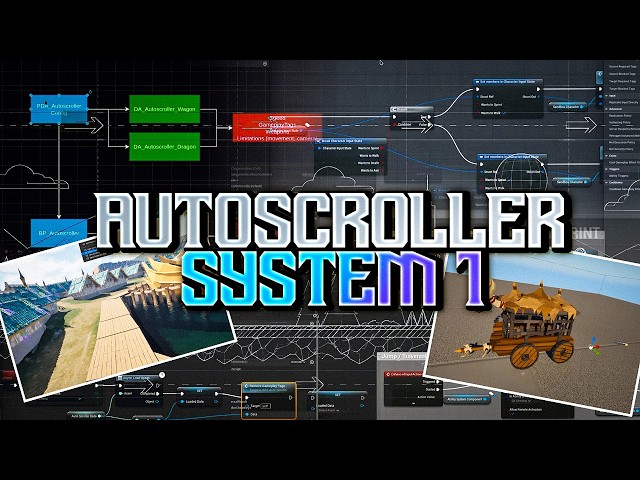 Building an Autoscroller System in Unreal Engine 5 | Part 1 - Framework Setup