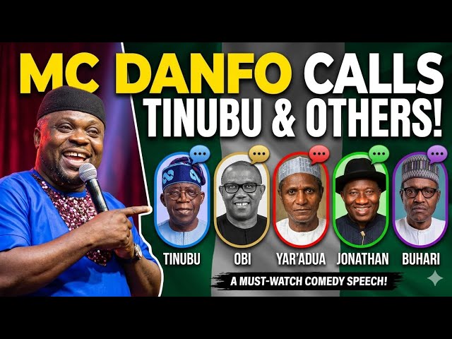 Mc Danfo Face to Face with Tinubu | Peter Obi Buhari | JOHNBOSCO Live in Asaba 