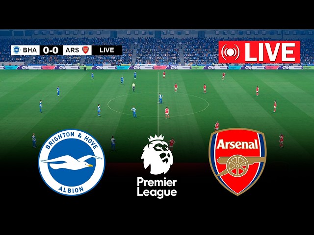 Brighton vs Arsenal | Premier League 2026 | EPL Live Stream ✅ | Match Simulation/Prediction