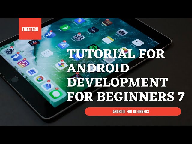 Tutorial Android Development for Beginners 7