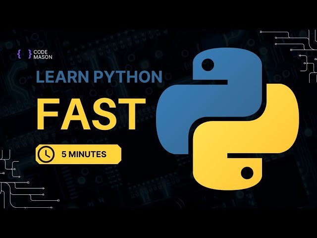 Python for Absolute Beginners: Write Your First Program in 5 Minutes