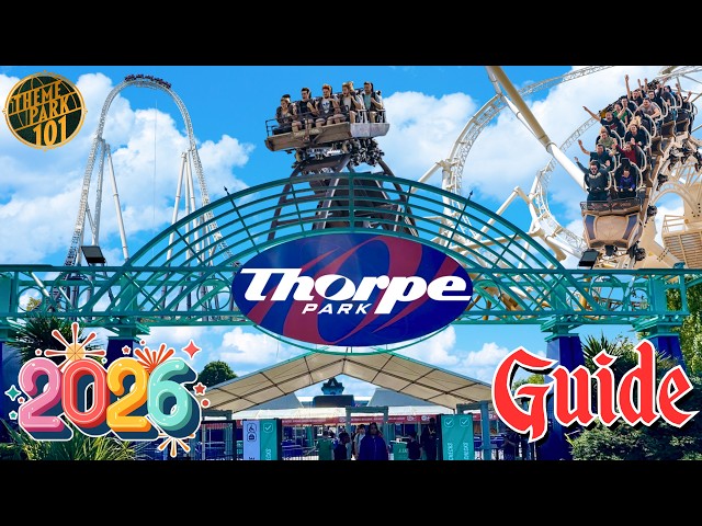 Thorpe Park RIDES & ATTRACTIONS - 2026 - The UK's Ultimate Thrill Park!