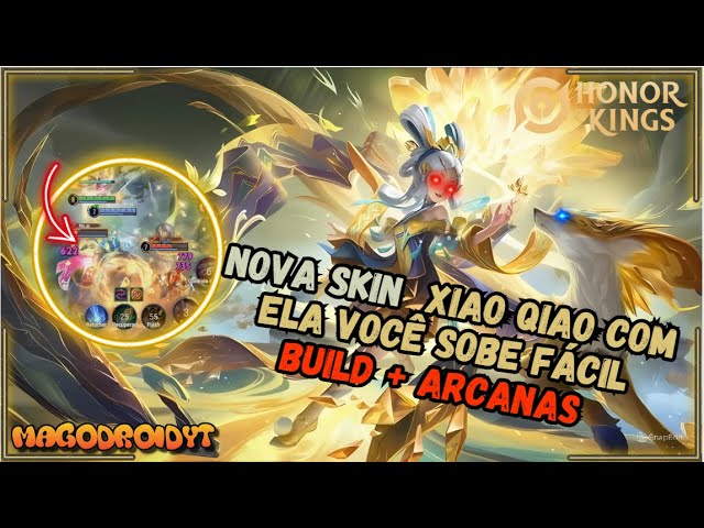 XIAO QIAO MAIS FORTE DO QUE VOCÊ IMAGINA - HONOR OF KINGS  #magodroidyt