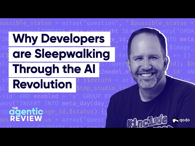 Why Developers Are Sleepwalking Through the AI Revolution