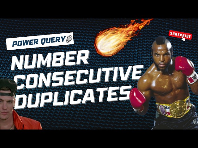 Power Query - Number Duplicate Runs with List.Accumulate 📞🦒🤖