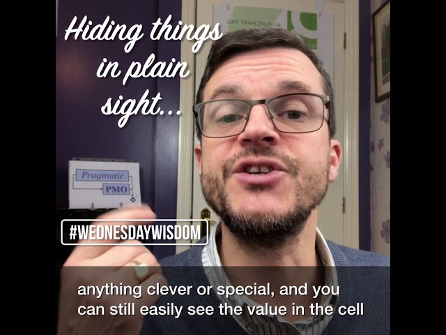 Hiding things in plain sight