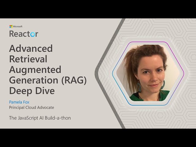 Advanced Retrieval Augmented Generation (RAG) Deep Dive