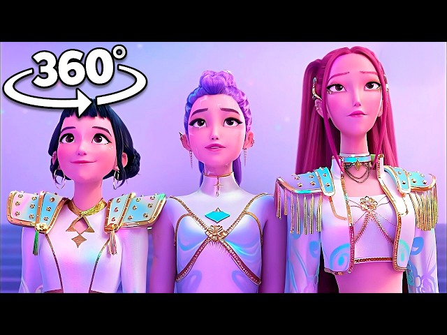 KPop Demon Hunters Full Movie Collection! - 360° VR 4K