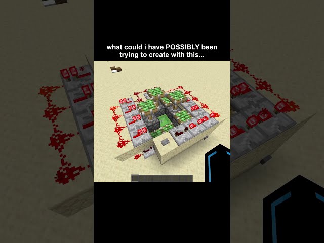 Found this masterpiece in my Minecraft test world