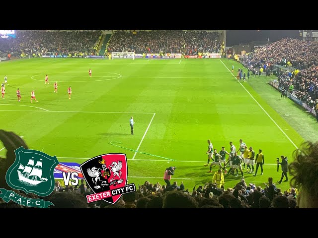 DEVONS GREEN! 6 GOAL THRILLER! Plymouth Argyle vs Exeter city matchday highlights vlog (31/10/2022)