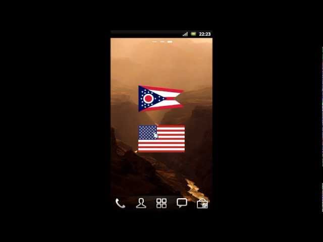 American Flags Widget for Android