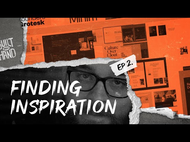 Web Design Process–Finding Inspiration for Personal Website: Built By Hand Ep 2