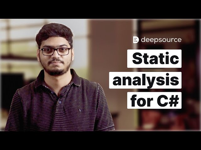 Static analysis for C# | DeepSource