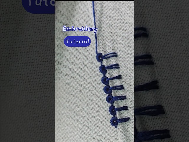 embroidery tutorial for beginners✨