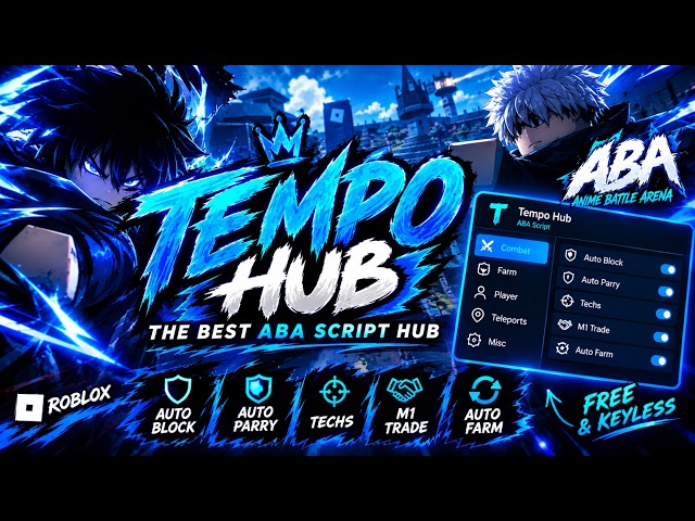 ABA SCRIPT BEST FREE AUTO QUEST XP FARM + Gold Skin Farm + Auto M1 Trade 🔥 (Anime Battle Arena)