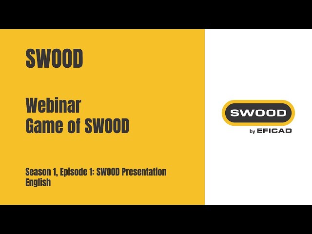 GAME OF SWOOD: Season 1 Episode 1 - SWOOD Presentation  - English