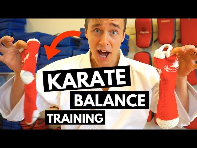 FUN KARATE EXERCISE FOR BALANCE TRAINING — Jesse Enkamp