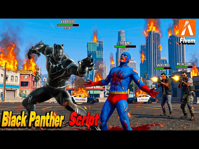 BLACK PANTHER FIVEM SCRIPT