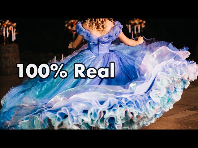 I made Cinderella's Ball Gown (there's no GCI)