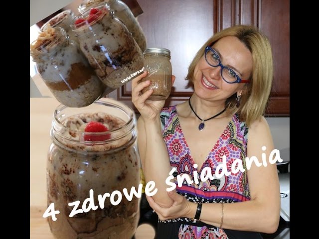 4 breakfasts in a jar - for work, school, picnic:-)