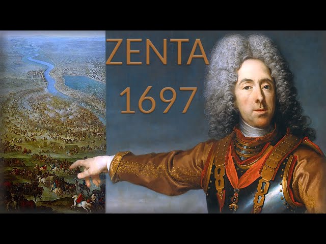 The annihilation of the Turkish army before the Sultan's eyes. The Battle of Zenta 1697.