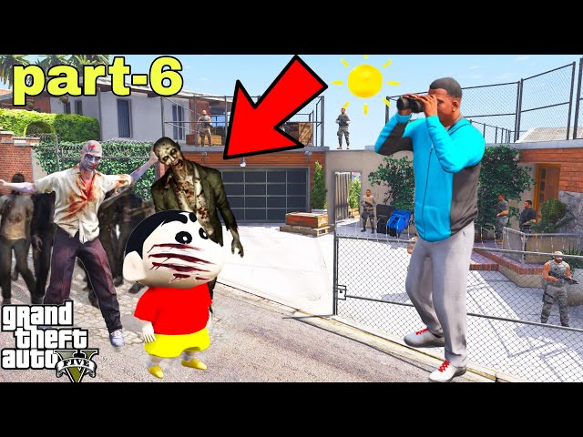 Franklin And Shinchan Become A Zombie or Franklin Find A Shinchan Zombies IN GTA V