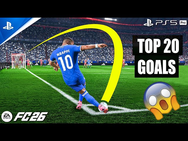 FC 26 | TOP 20 GOALS #2 | PS5 Pro [Full HD]